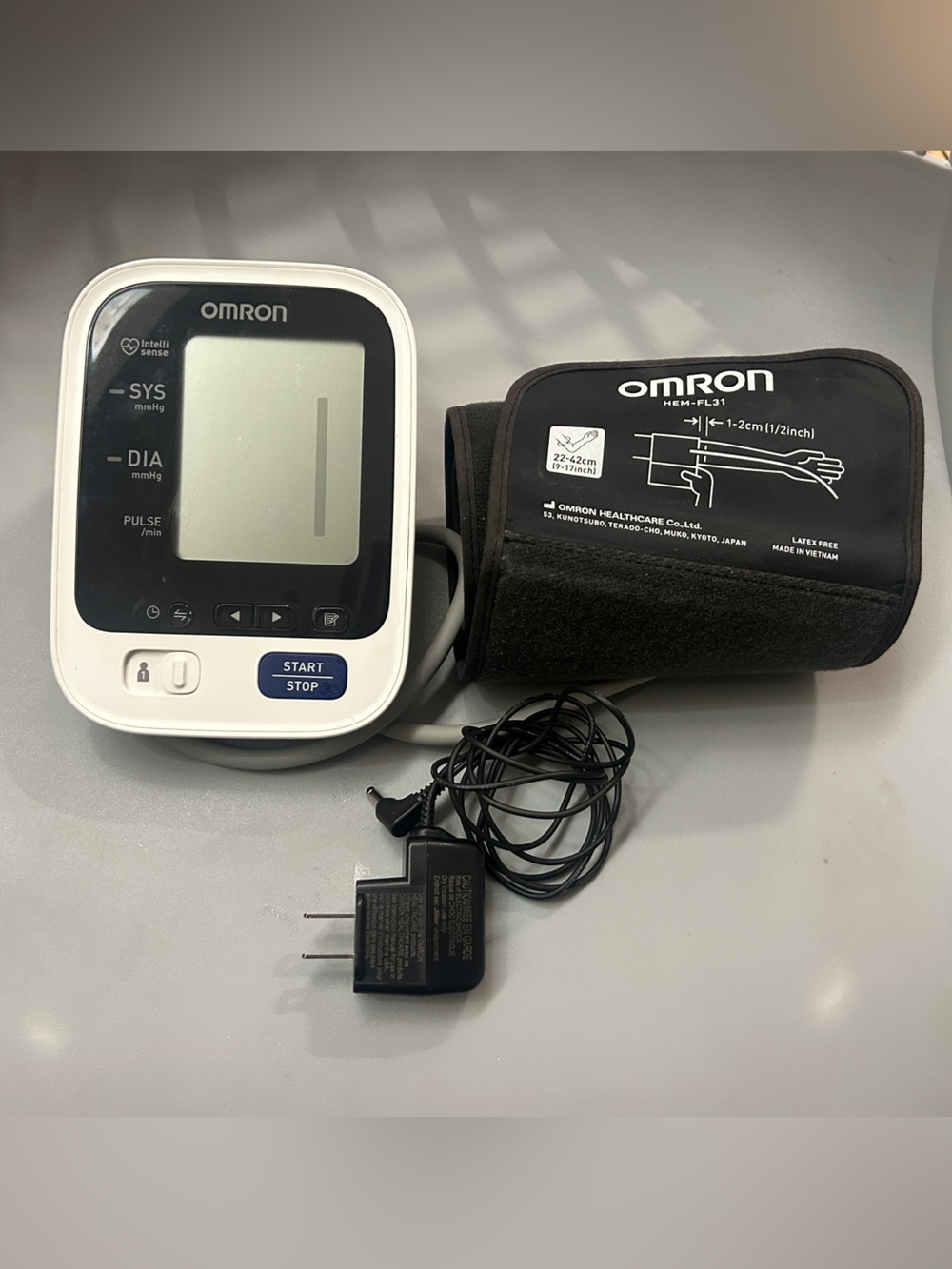 Omron Blood Pressure Monitor 7 Series-Advanced Accuracy, Wireless, Bluetooth